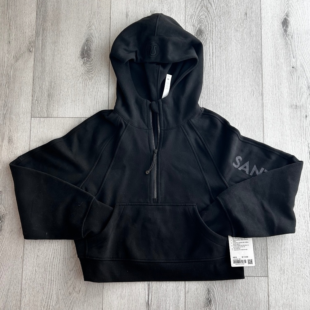 NWT Lululemon Santa Monica Scuba Oversized Half-Zip Hoodie